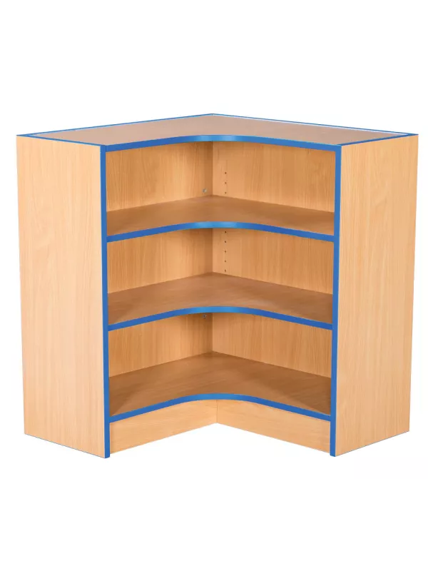 Willowbrook Folio Premium Flat Top Internal Corner Library Bookcase