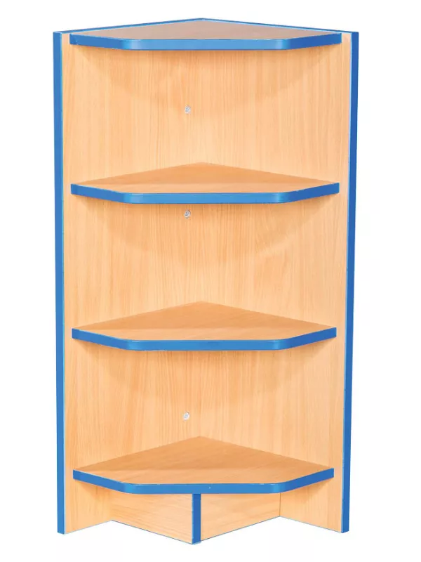 Willowbrook Folio Premium Flat Top External Corner Library Bookcase