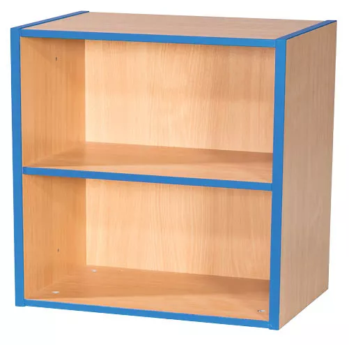 Willowbrook KubbyKurve Two Tier 1 + 1 Library Shelf Unit 700mm High 500mm Wide