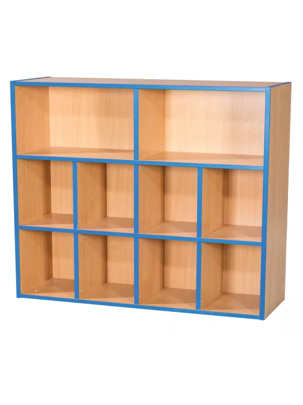 Willowbrook KubbyKurve Three Tier 2 + 4 + 4 Library Unit 1040mm High 1000mm Wide