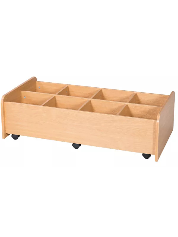 Willowbrook Low Mobile Extra Wide Kinderbox - 300mm High 1200mm Wide