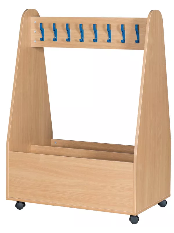 Willowbrook Premium Cloakroom Double Sided Mobile Cloakroom Unit