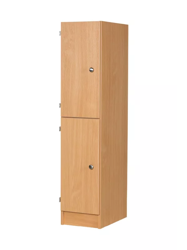 Willowbrook Premium Primary School 2 Door Wooden Locker - 350mm Deep