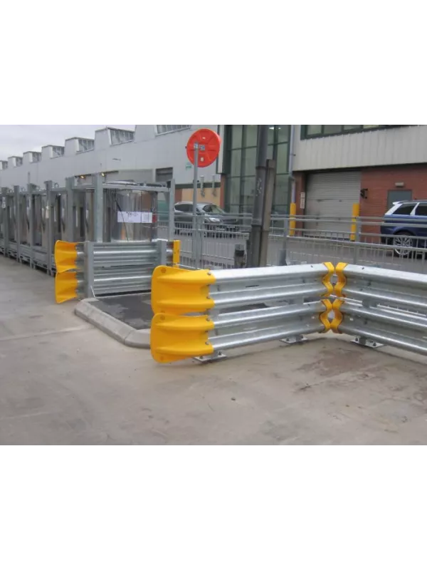 VISUSAFE Armco Fishtail Safety Barrier Ends