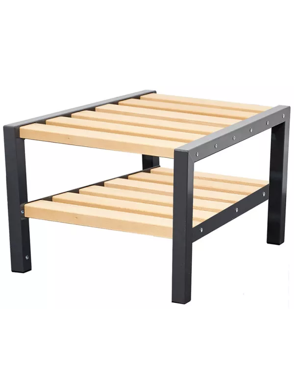 Willowbrook Premium Double Bench with Shoe Rack