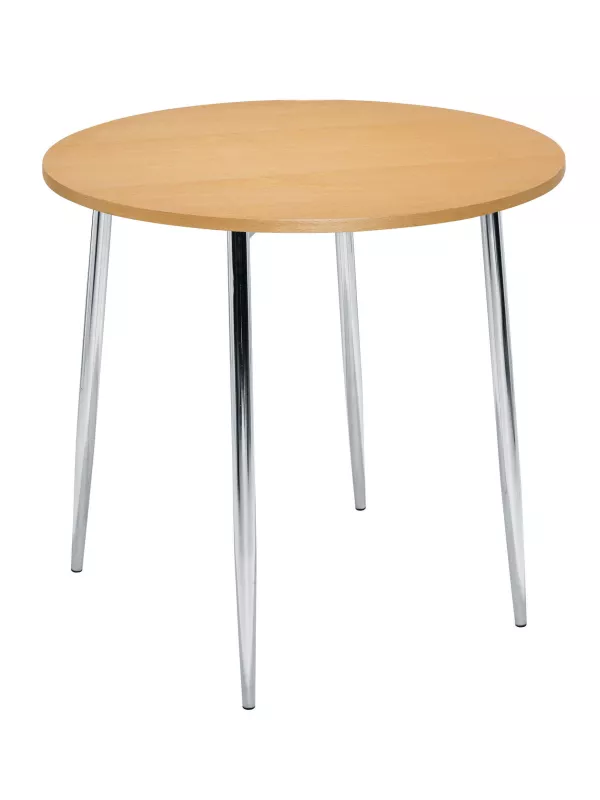 Ellipse 800mm 4 Legged Cafe/Bistro Table