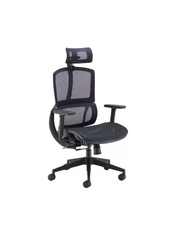 Stylish high back Alto Mesh Chair Black