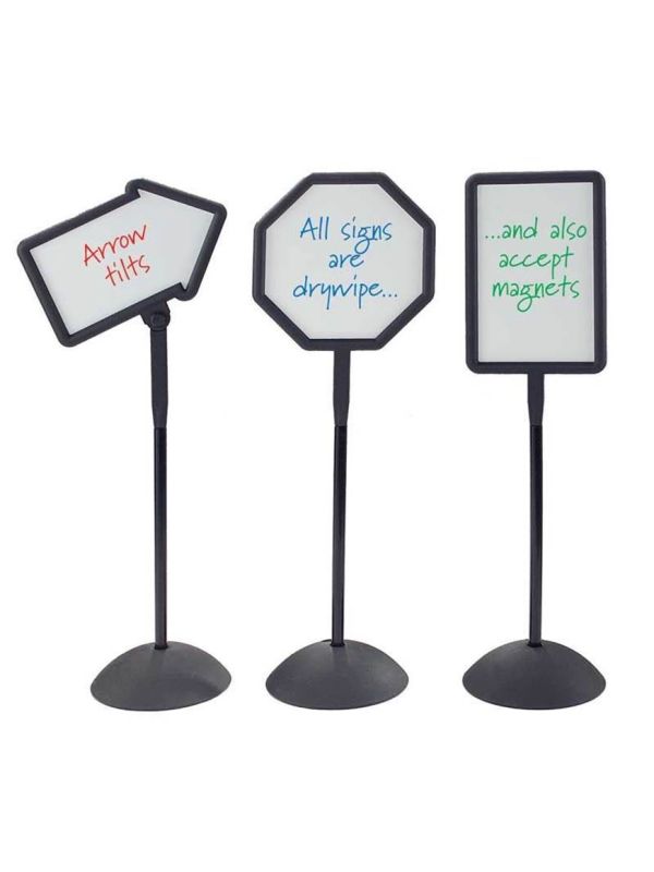 Shaped Standing Whiteboard Signs