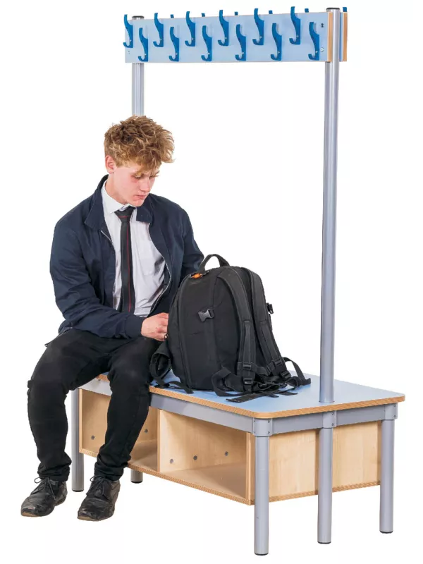 Willowbrook KubbyClass Double Sided Coat Benches