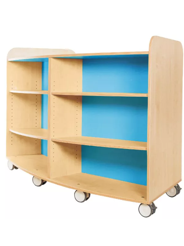 Willowbrook KubbyClass Curved Library Bookcase 1000mm