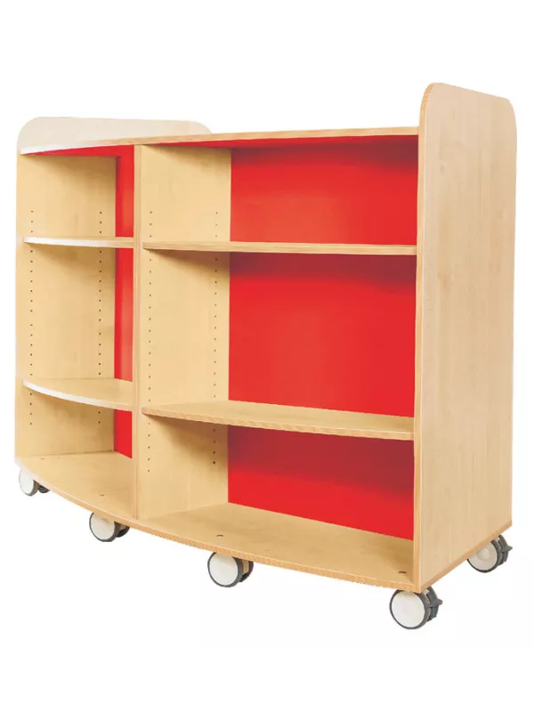 Willowbrook KubbyClass Curved Library Bookcase 1250mm