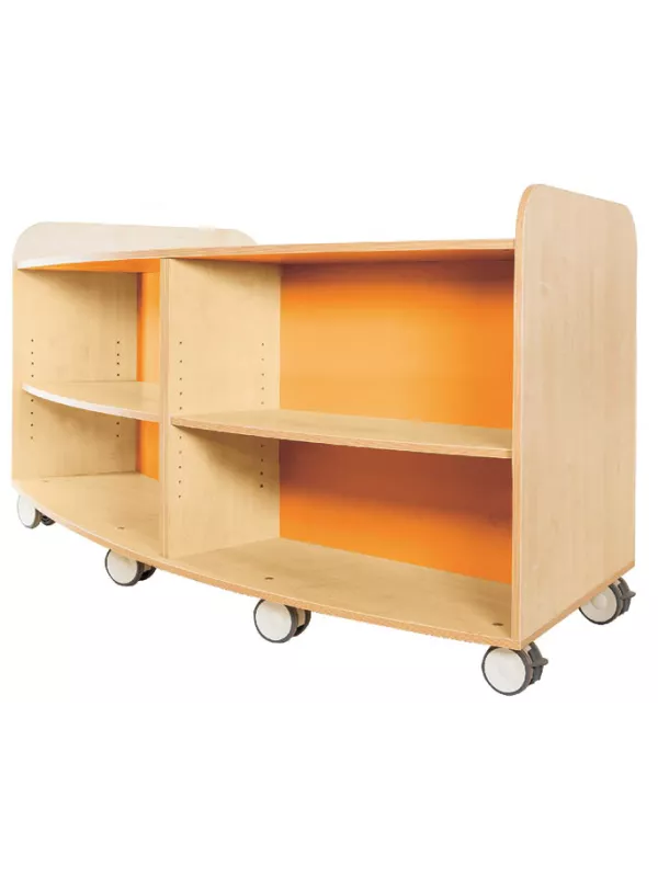 Willowbrook KubbyClass Curved Library Bookcase 750mm