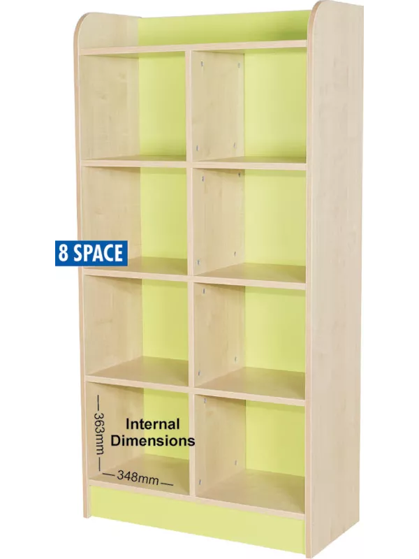 Willowbrook KubbyClass Twin Storage Cubes 1750mm High - 8 Space Cube