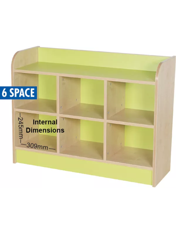 Willowbrook KubbyClass Triple Storage Cubes 750mm High - 6 Space Cube