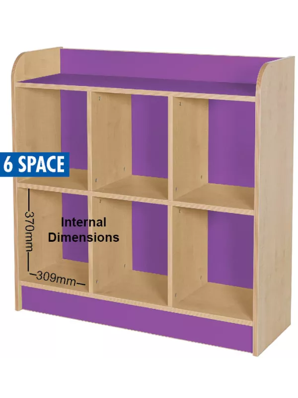 WillowbrookKubbyClass Triple Storage Cubes 1000mm High - 6 Space Cube