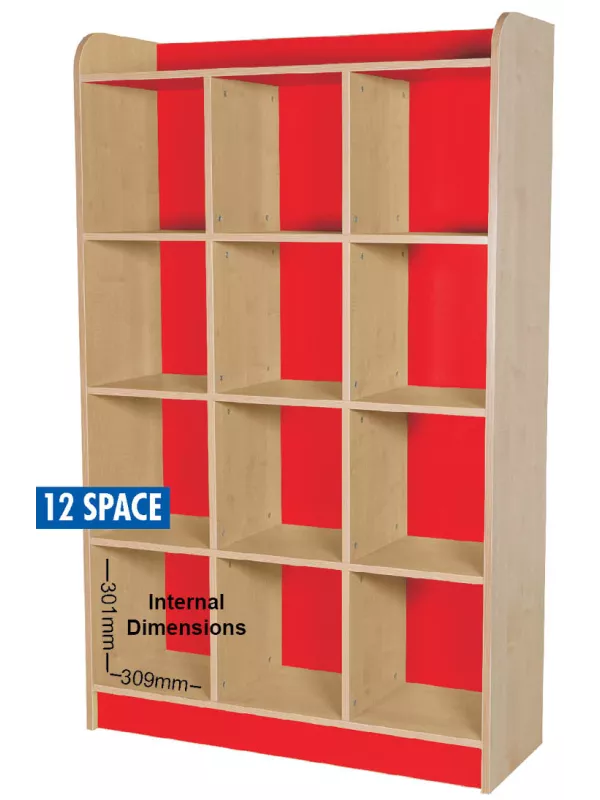 Willowbrook KubbyClass Triple Storage Cubes 1500mm High - 12 Space Cube