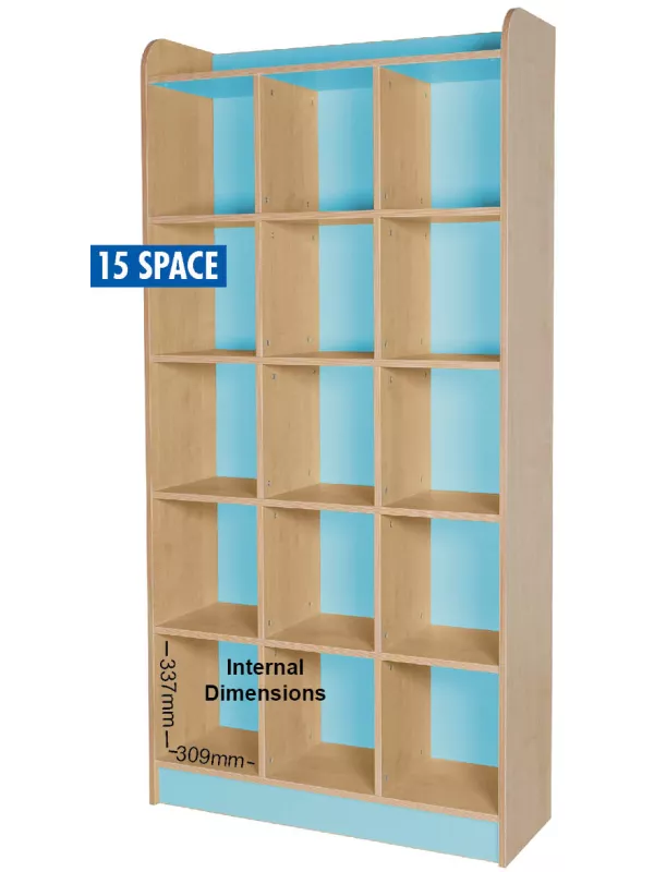 Willowbrook KubbyClass Triple Storage Cubes 2000mm High - 15 Space Cube