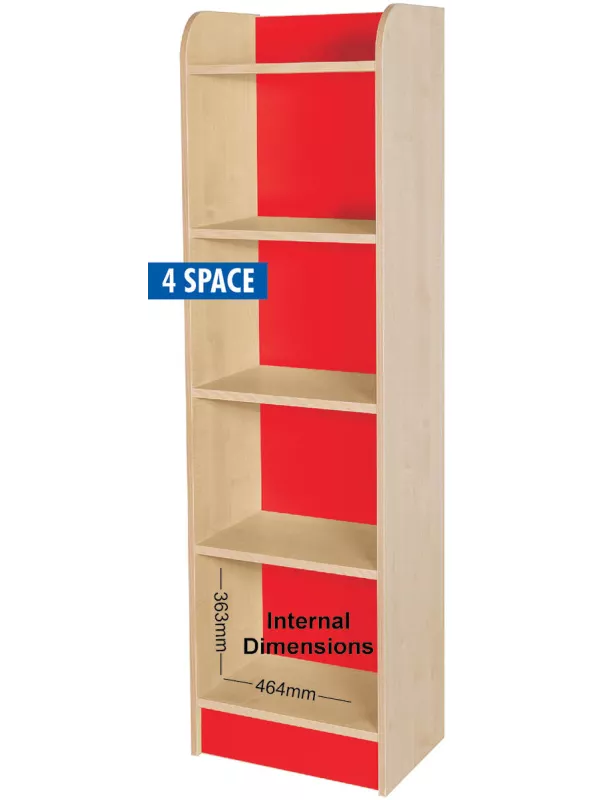 Willowbrook KubbyClass Single Storage Cubes 1750mm High - 4 Space Cube