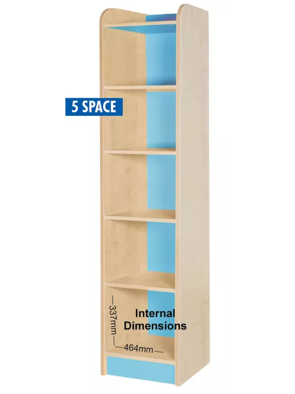 Willowbrook KubbyClass Single Storage Cubes 2000mm High - 5 Space Cube