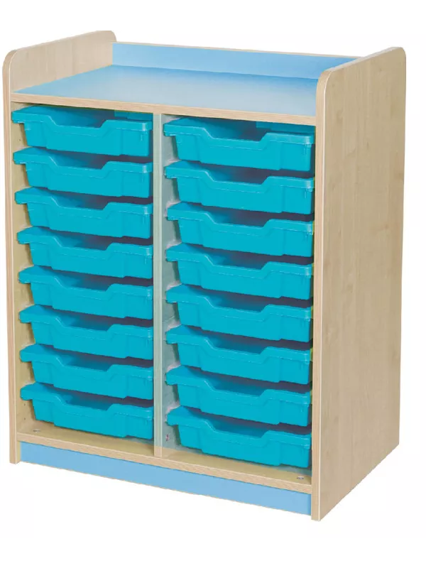 Willowbrook KubbyClass Double Bay Tray Storage Units