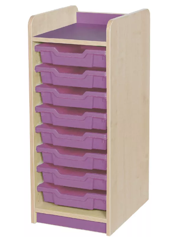 Willowbrook KubbyClass Single Bay Tray Storage Units