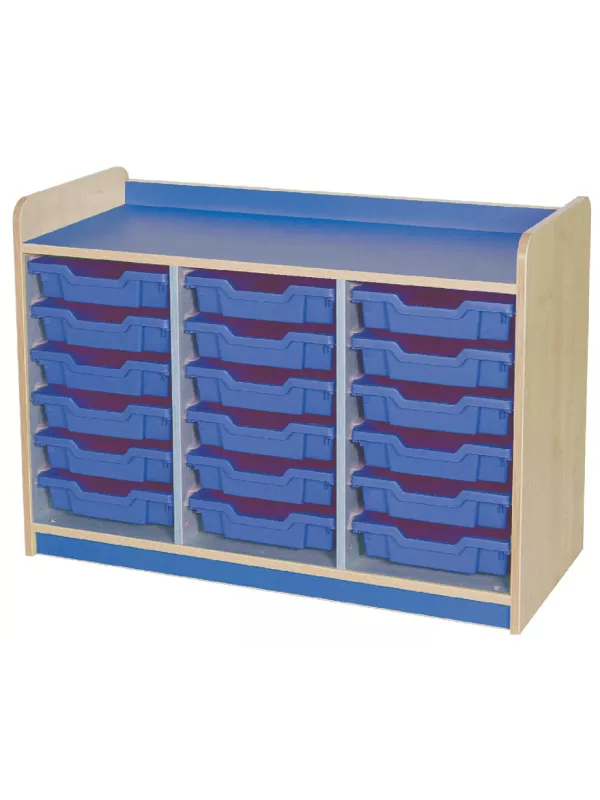 Willowbrook KubbyClass Triple Bay Tray Storage Units