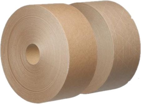 70mm x 152mtr Brown Reinforced GSI Tape - Pack of 6