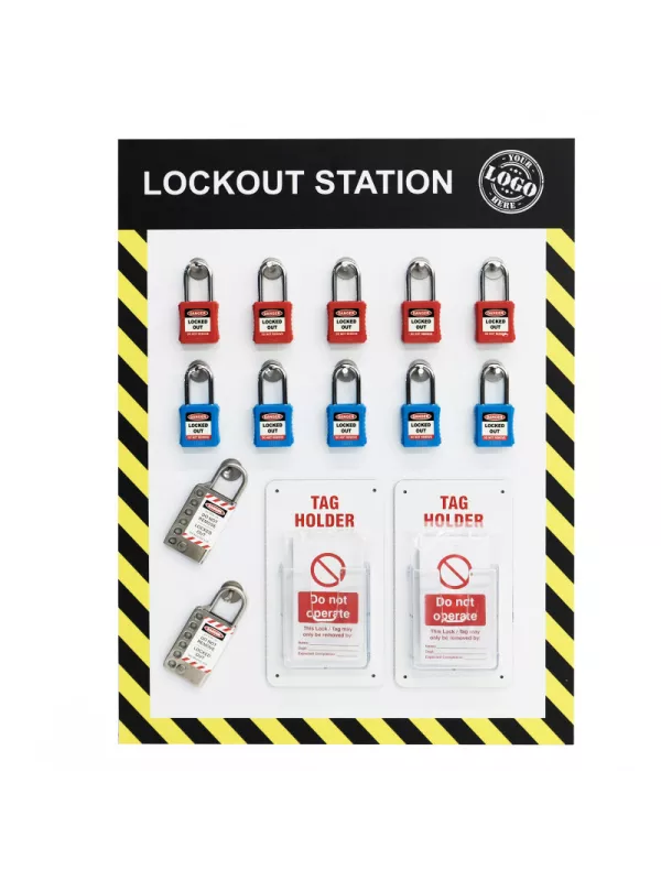 Centurion Lockout Station A - Complete with Stock 500 x 675mm, ACP Panel, Anti-Scuff Laminate, Pre-drilled