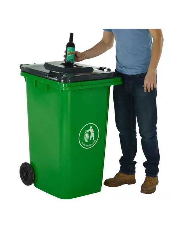 GPC Wheelie Bins with Bottle Hole Lid