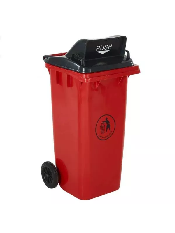 GPC Wheelie Bins with Push Flap Lid