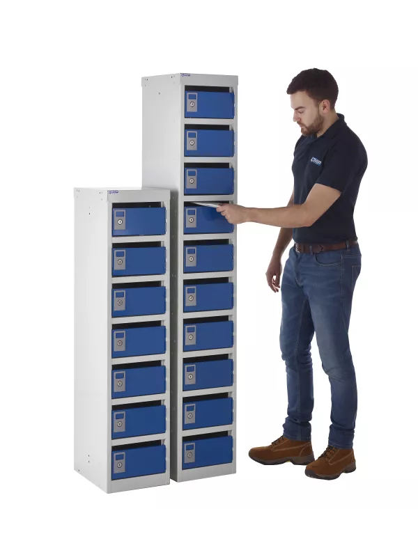 QMP 10-Compartment Post Locker – Secure Mail Storage with 25mm Post Slots
