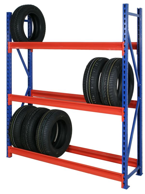 Anco TS Longspan Tyre Racking - 3 Levels