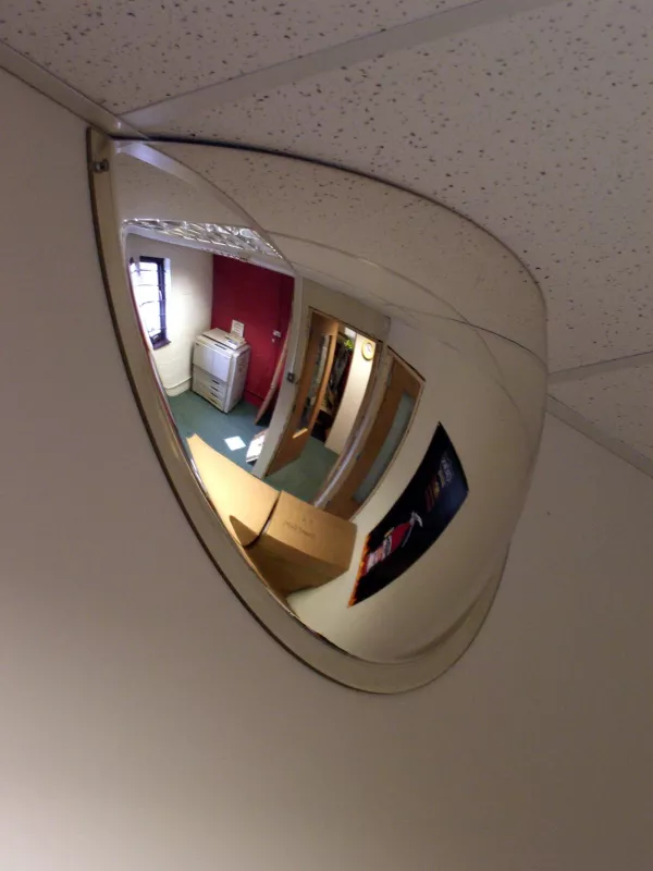 Securikey Hemisphere Convex Half Face Dome Mirrors