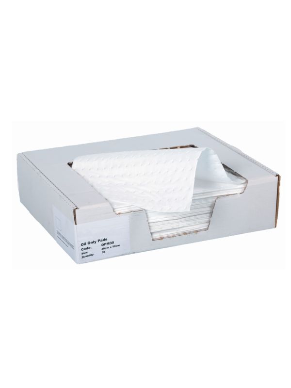 Oil & Fuel Absorbent Pads - Bonded & Perforated - Double Weight