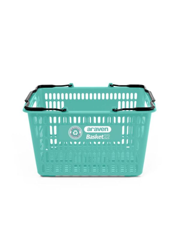 OCEANIS Plastic Shopping Basket 22L