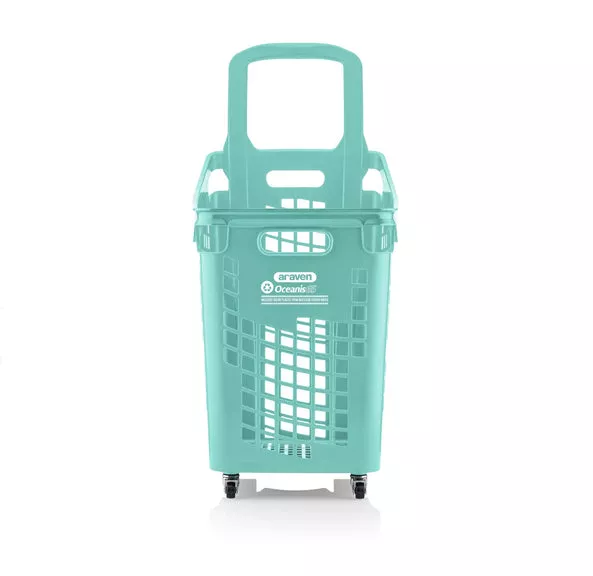 Premier OCEANIS Plastic Shopping Basket 65L