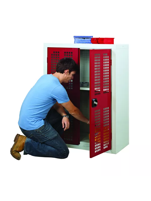 GPC Perforated Door Security Cupboards