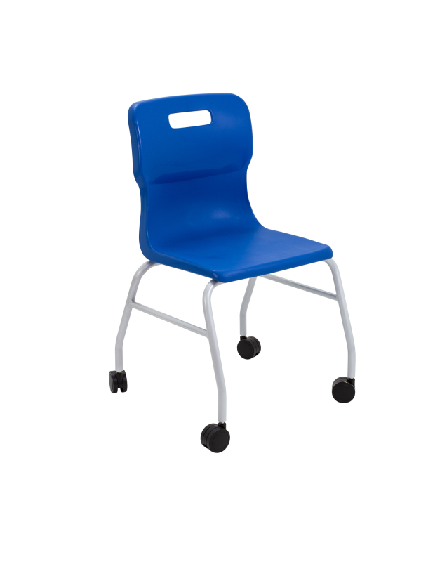 ﻿School Titan Chair with Castors﻿﻿