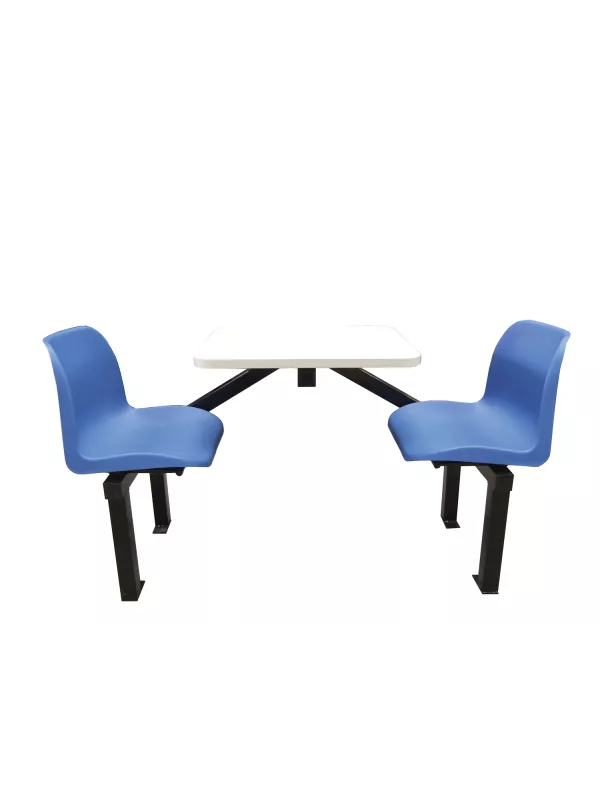 GPC Canteen Furniture 2 Seater Canteen Table - Access 1 Way