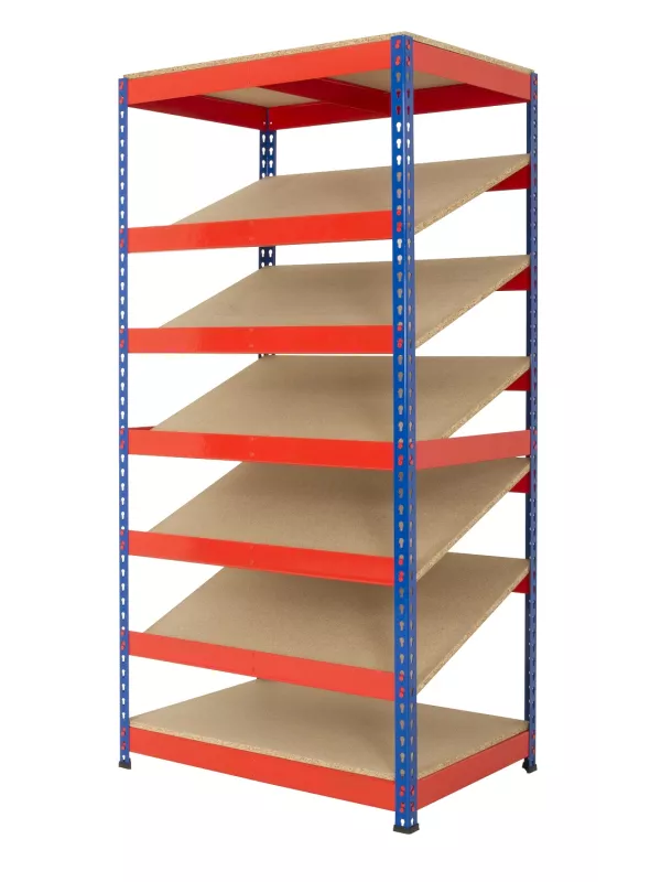Anco Kanban Shelving with 5 Sloping Shelves