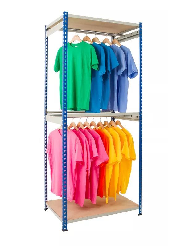 Anco Rivet Garment Racks - Single Rail
