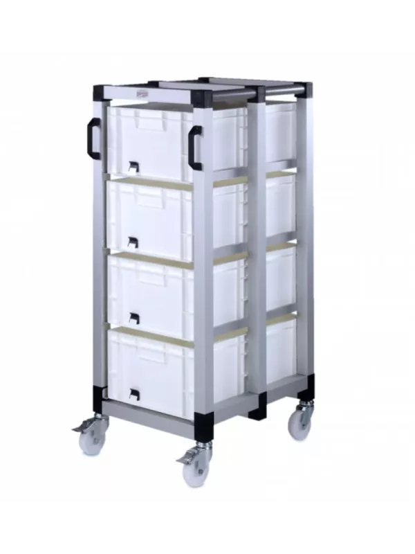 Stacarac 4 Level Container Trolley