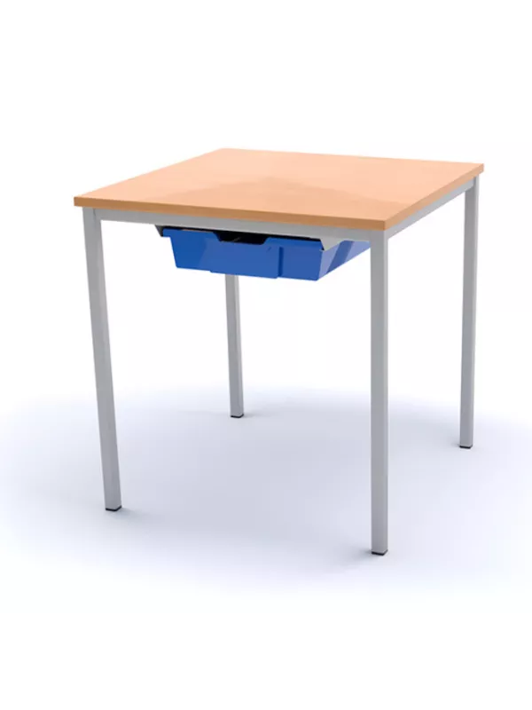 Willowbrook 600 x 600mm Classroom Table C/W A Tray