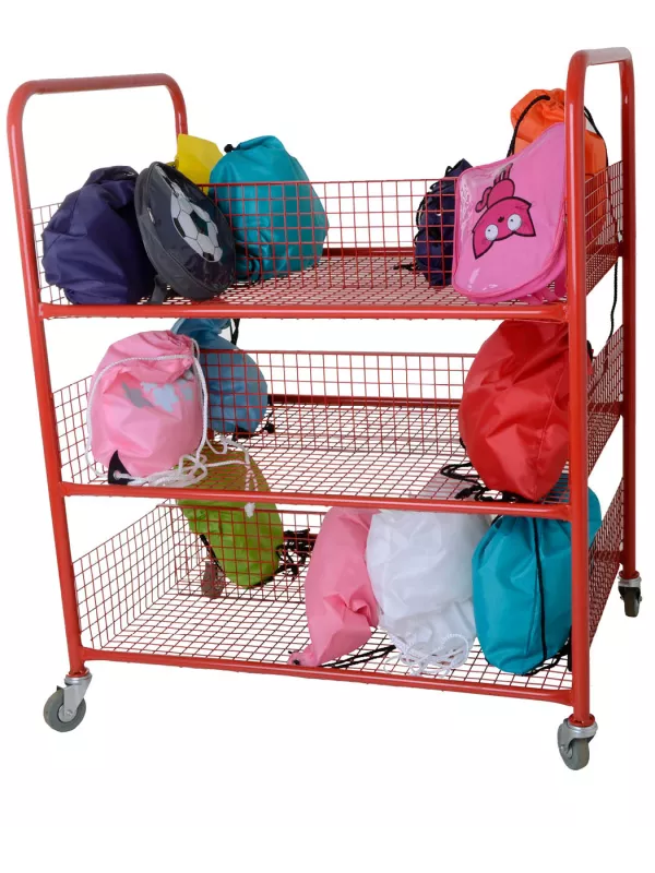 Willowbrook Mobile Lunchbox Trolley - Double sided