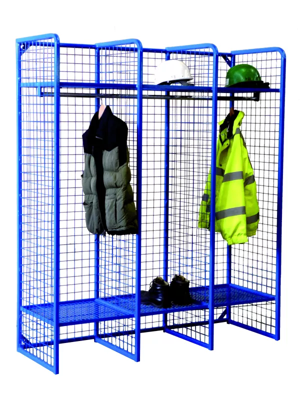 GPC Heavy Duty Wire Mesh Storage Wall Mounted