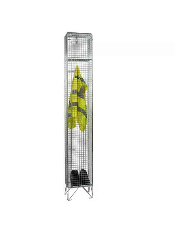 Premier 1 Door Wire Mesh Locker