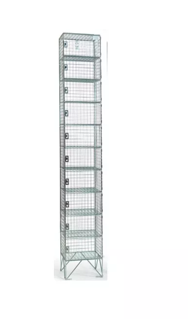 Premier 10 Door Wire Mesh Locker
