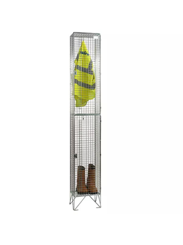 Premier 2 Door Wire Mesh Lockers