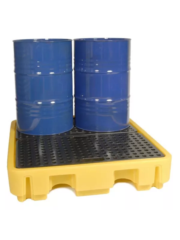 Fentex 4 Drum Bunded Spill Containment Pallet