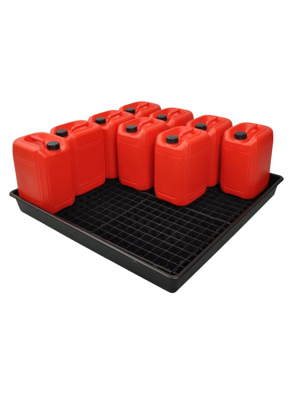 16 x 25 Litre Bunded Drum Drip Tray